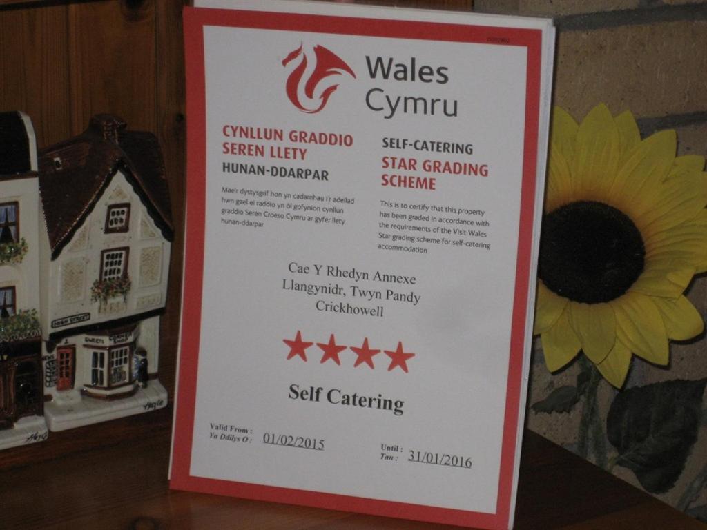 Cae Y Rhedyn Annexe Hotel Crickhowell Ngoại thất bức ảnh